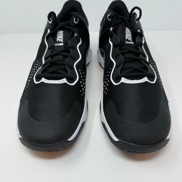 Nike Fly By Mid3 Shoes Men's 15 Black White Lightweight Traction Basketball EUC - Picture 2 of 12
